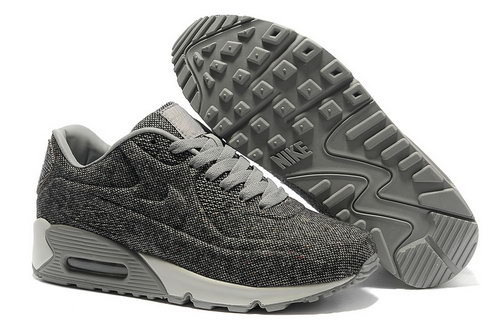 Nike Air Max 90 Vt Unisex Gray White Running Shoes On Sale